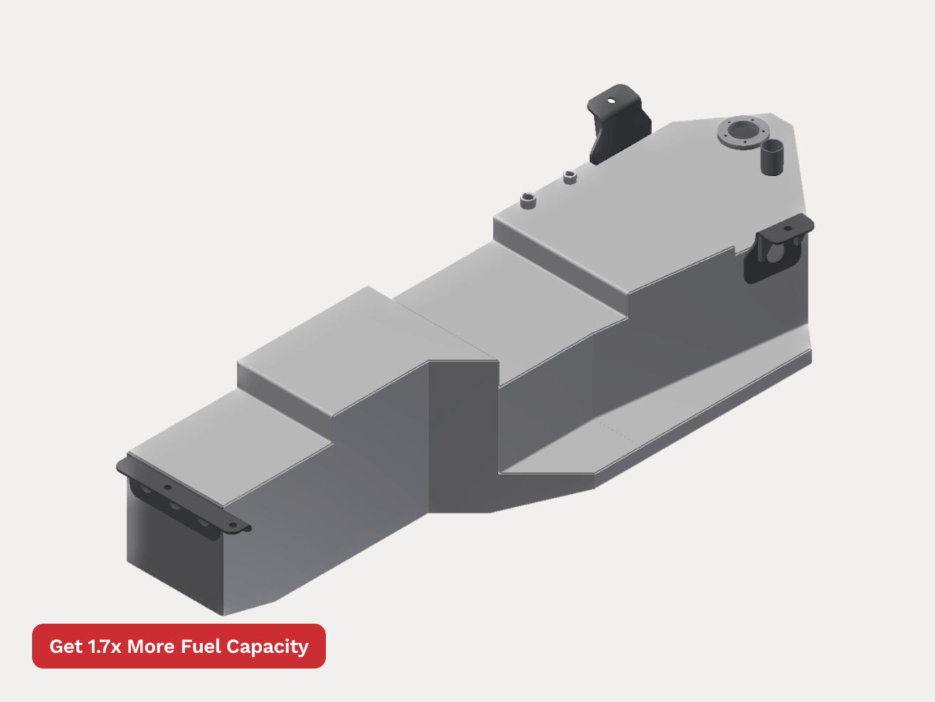 LONG RANGE AMERICA | Jeep Wrangler JK 4 Door 3.6 2012-2018 15 Gallon Auxiliary