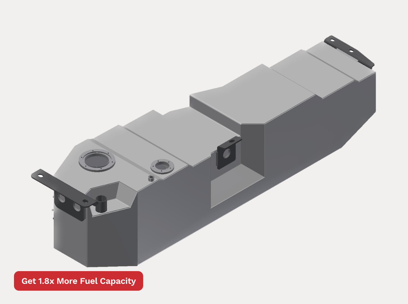 LONG RANGE AMERICA | Jeep Wrangler JL 4 Door 2018-2023 17 Gallon Auxiliary