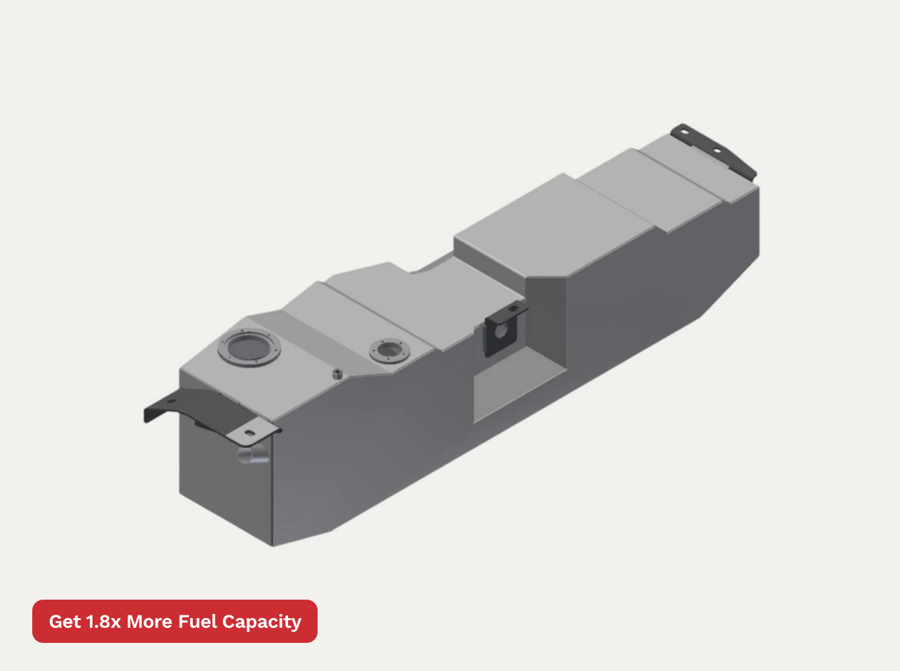 LONG RANGE AMERICA | Jeep Gladiator JT 2019-2023 17 Gallon Auxiliary