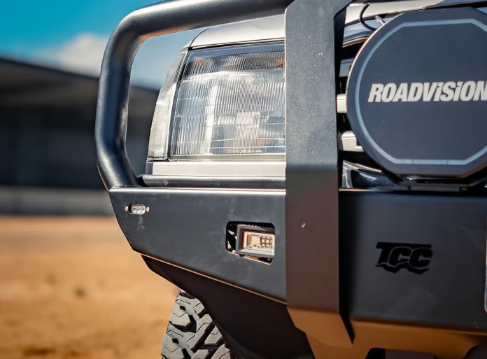 THE CRUISER COMPANY | Land Cruiser 100 Series (1998-2007) High Clearance Full Hoop Front Bumper (TCC-100-HCBB)