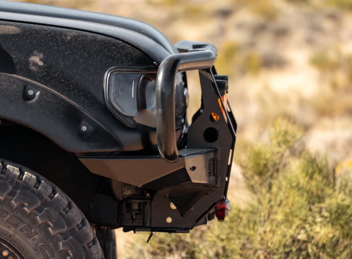 THE CRUISER COMPANY | Land Cruiser 80 Series (1991-1997) High Clearance Full Hoop Front Bumper (TCC-80-HCBB)