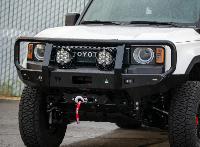 THE CRUISER COMPANY | Land Cruiser Prado 250 (2024 - Present) Series High Clearance Full Hoop Front Bumper (TCC-250-HCBB)