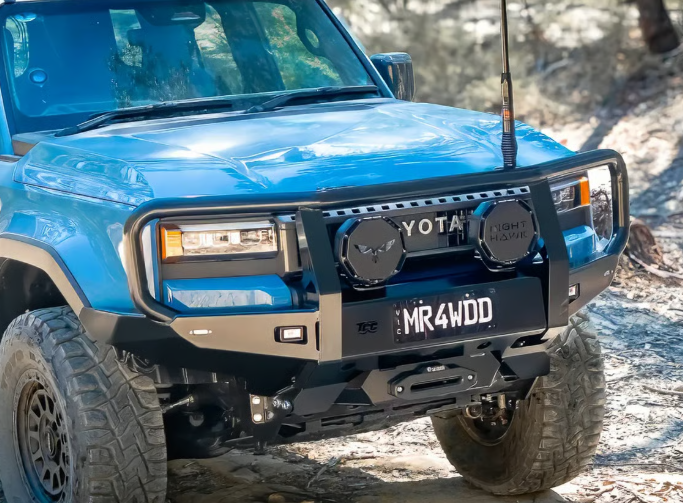 THE CRUISER COMPANY | Land Cruiser Prado 250 (2024 - Present) Series High Clearance Full Hoop Front Bumper (TCC-250-HCBB)