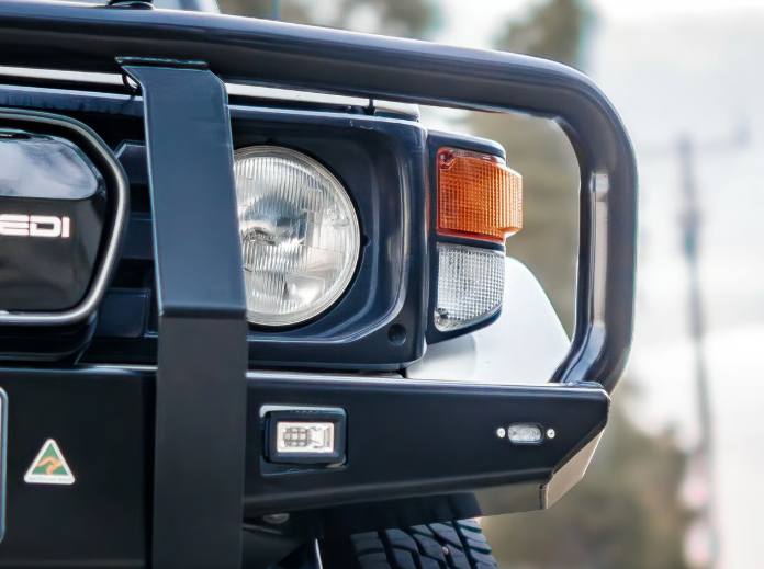 THE CRUISER COMPANY | Land Cruiser 75/78 Series (1991 - 2006) High Clearance Full Hoop Front Bumper (TCC-75-HCBB)