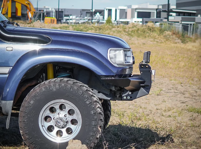 THE CRUISER COMPANY | Land Cruiser 80 Series (1991 - 1997) High Mount Front Bumper (TCC-80-HM-FB)