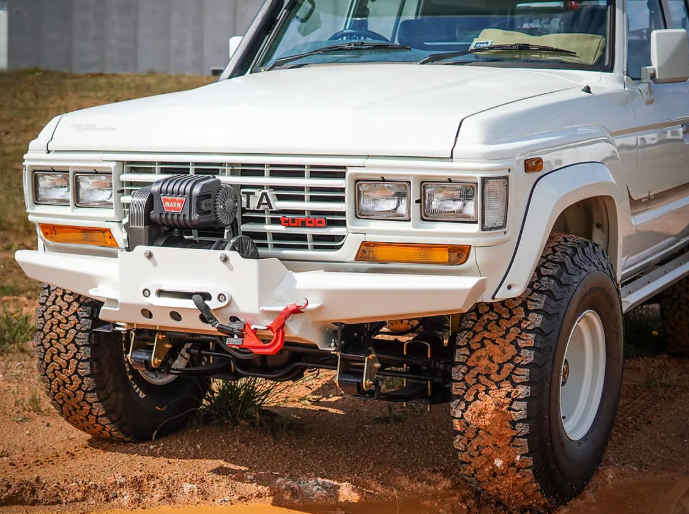 THE CRUISER COMPANY | Land Cruiser 60 Series (1980 - 1990) High Mount Front Bumper (TCC-60-HM-FB)