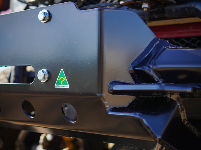 THE CRUISER COMPANY | Land Cruiser 40 Series (1960 - 1984) High Mount Front Bumper (TCC-40-HM-FB)