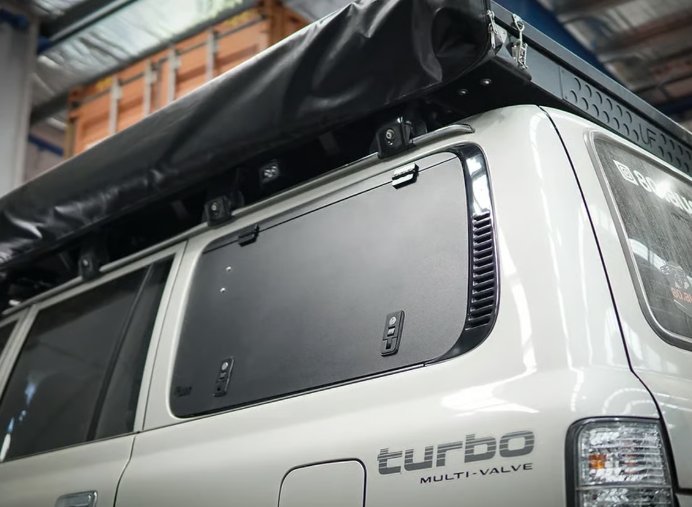 THE CRUISER COMPANY | Land Cruiser 80 Series (1991 - 1997) Lift Up Gull Wing Windows (LC80-WINDOW)