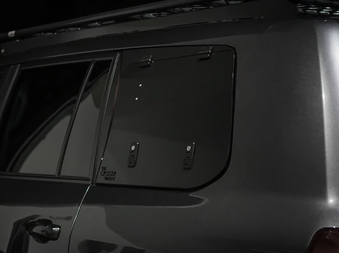 THE CRUISER COMPANY | Land Cruiser 200 Series (2008 - 2021) Lift Up Gull Wing Windows (LC200-WINDOW)