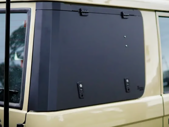 THE CRUISER COMPANY | Land Cruiser 76 Series Lift Up Gull Wing Window (TCC76-WINDOW)