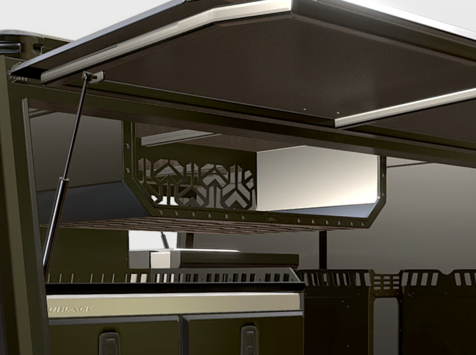 ALUBLACK | Parcel Shelf