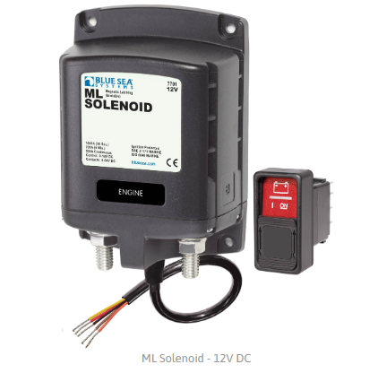 BLUE SEA SYSTEMS | ML Solenoid 12V DC (7701)