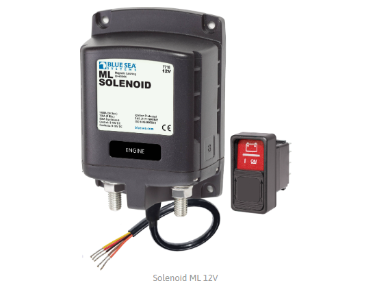 BLUE SEA SYSTEMS | Solenoid ML 12V (7718)