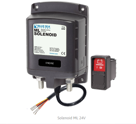 BLUE SEA SYSTEMS | Solenoid ML 24V (7719)