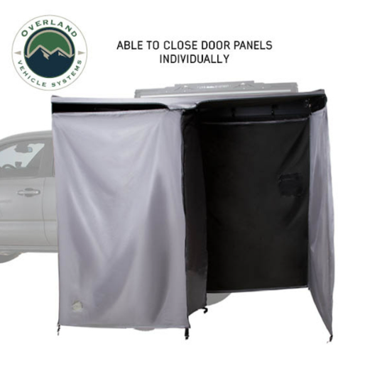 OVERLAND VEHICLE SYSTEMS | HD Nomadic 2 Person Quick Deploying Car-Side Shower & Privacy Room Combo (18199910)