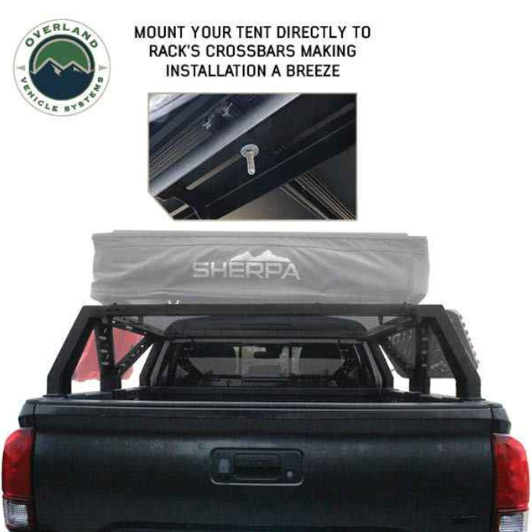 OVERLAND VEHICLE SYSTEMS | Universal Mid Height Rack for Pick Up Trucks