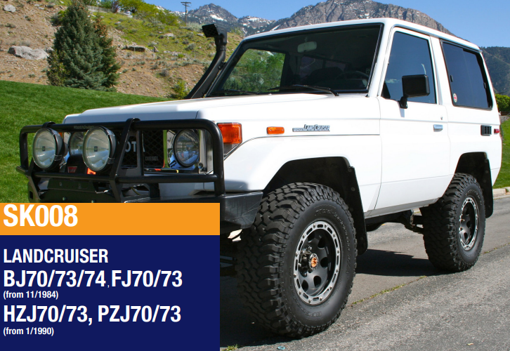 TERRAIN TAMER | Land Cruiser 70 Series BJ70/73/74 & FJ70/73 From 11/1984 & HZJ70/73 & PZJ70/73 From 1/1990 Complete Suspension Kit (SK008)