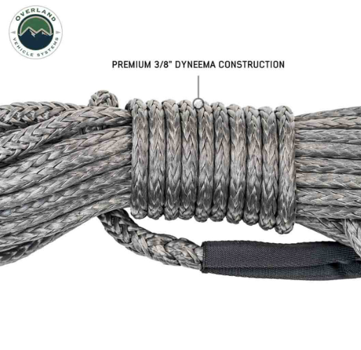 OVERLAND VEHICLE SYSTEMS | Brute Recovery Winch Line Extension 3/8" x 50' 20,000 LB. (19009917)