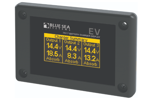 BLUE SEA SYSTEMS | EV Battery Charger Display (7517)