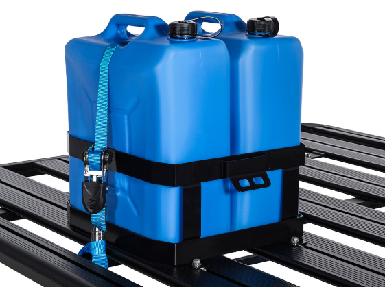 RHINO RACK | Double Vertical Jerry Can Holder (43151)