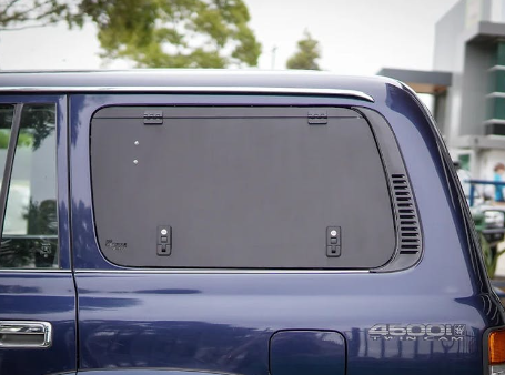 LONG RANGE AMERICA | Land Cruiser 80 Series Lift Up Gull Wing Windows