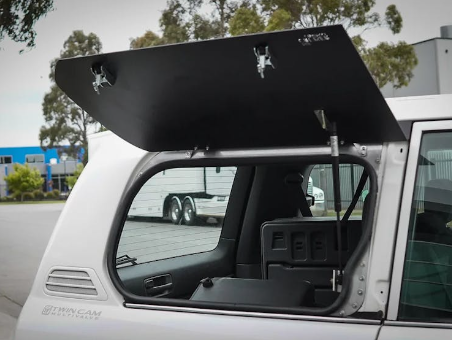 LONG RANGE AMERICA | Land Cruiser 100 & 105 Series Lift Up Gull Wing Windows (LC100/105-WINDOW)