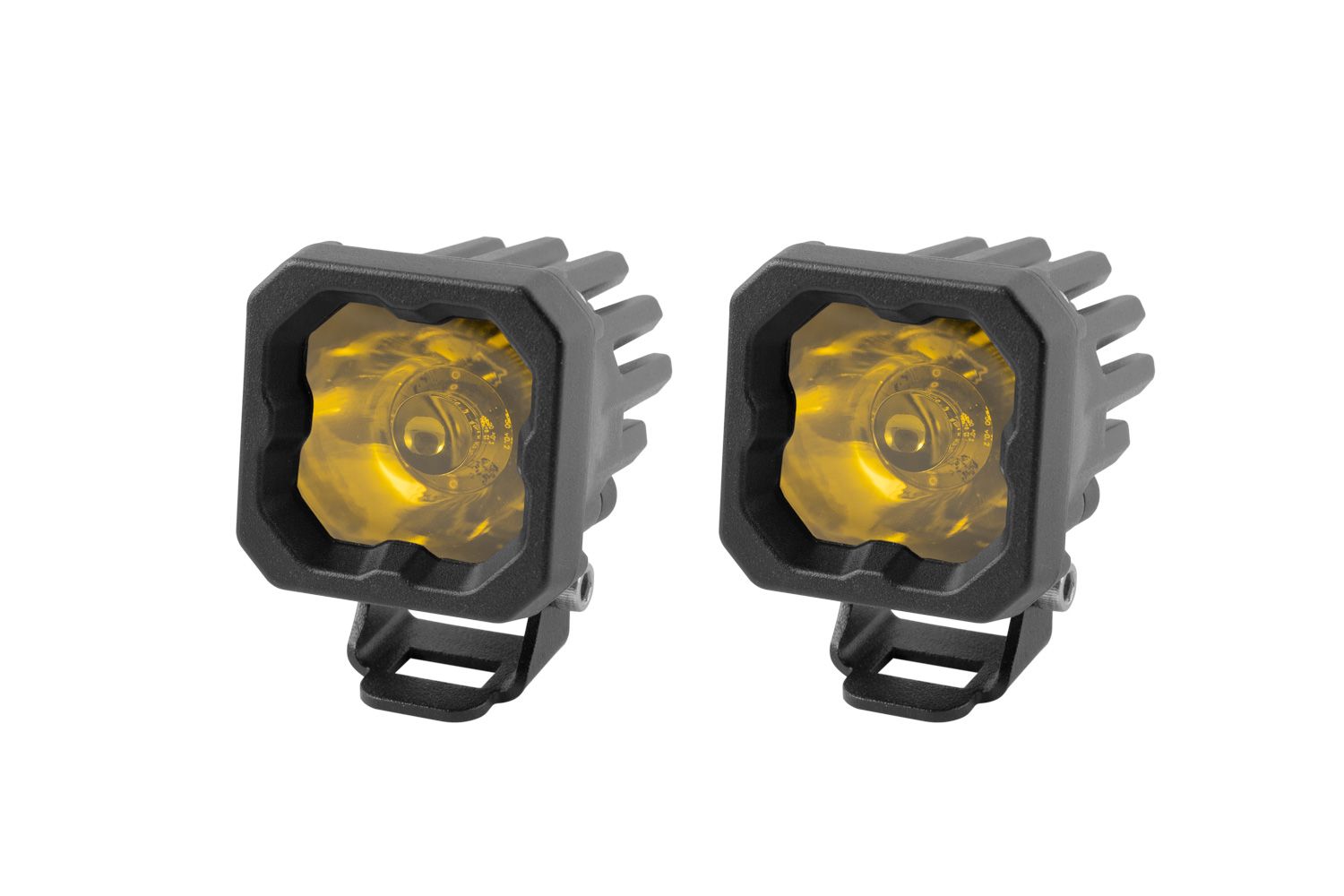 DIODE DYNAMICS | SSC1 Yellow Pro Standard LED Pod (Pair)