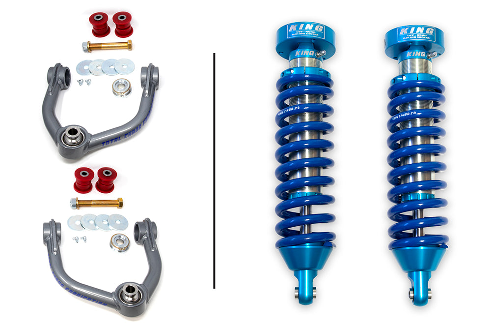 TOTAL CHAOS FABRICATION | Tundra 1st Gen (2000 - 2006) Uca W/ Adjustable Coilover 2.5 Inch Diameter Shocks (00-25-K1A)