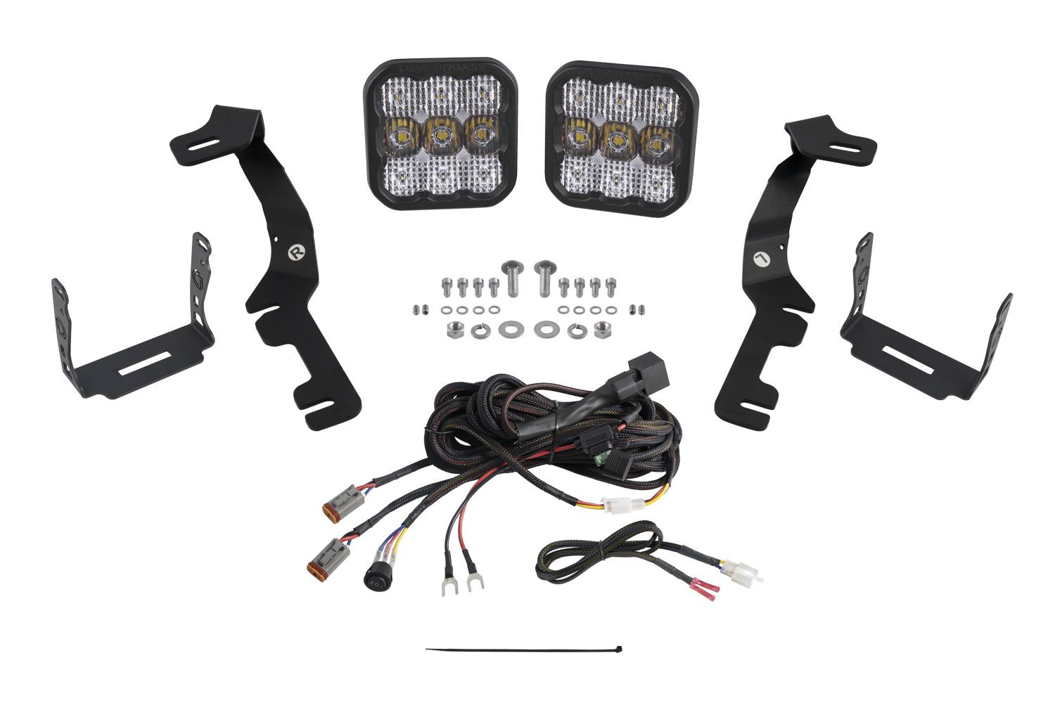 DIODE DYNAMICS | Ram 1500 2019-2024 Stage Series Backlit Ditch Light Kit