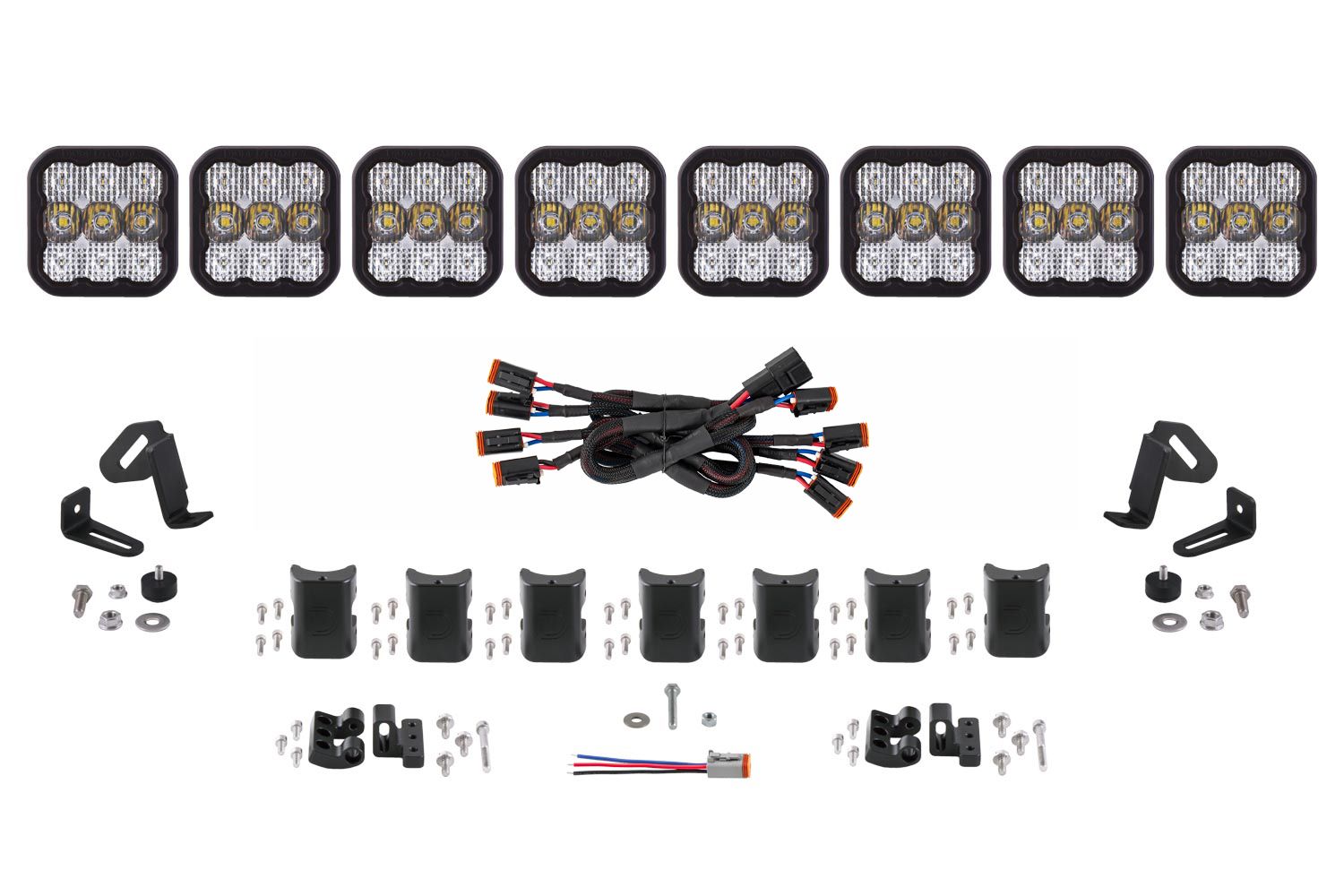 DIODE DYNAMICS | SS5 CrossLink 8-Pod LED Light Bar (One)