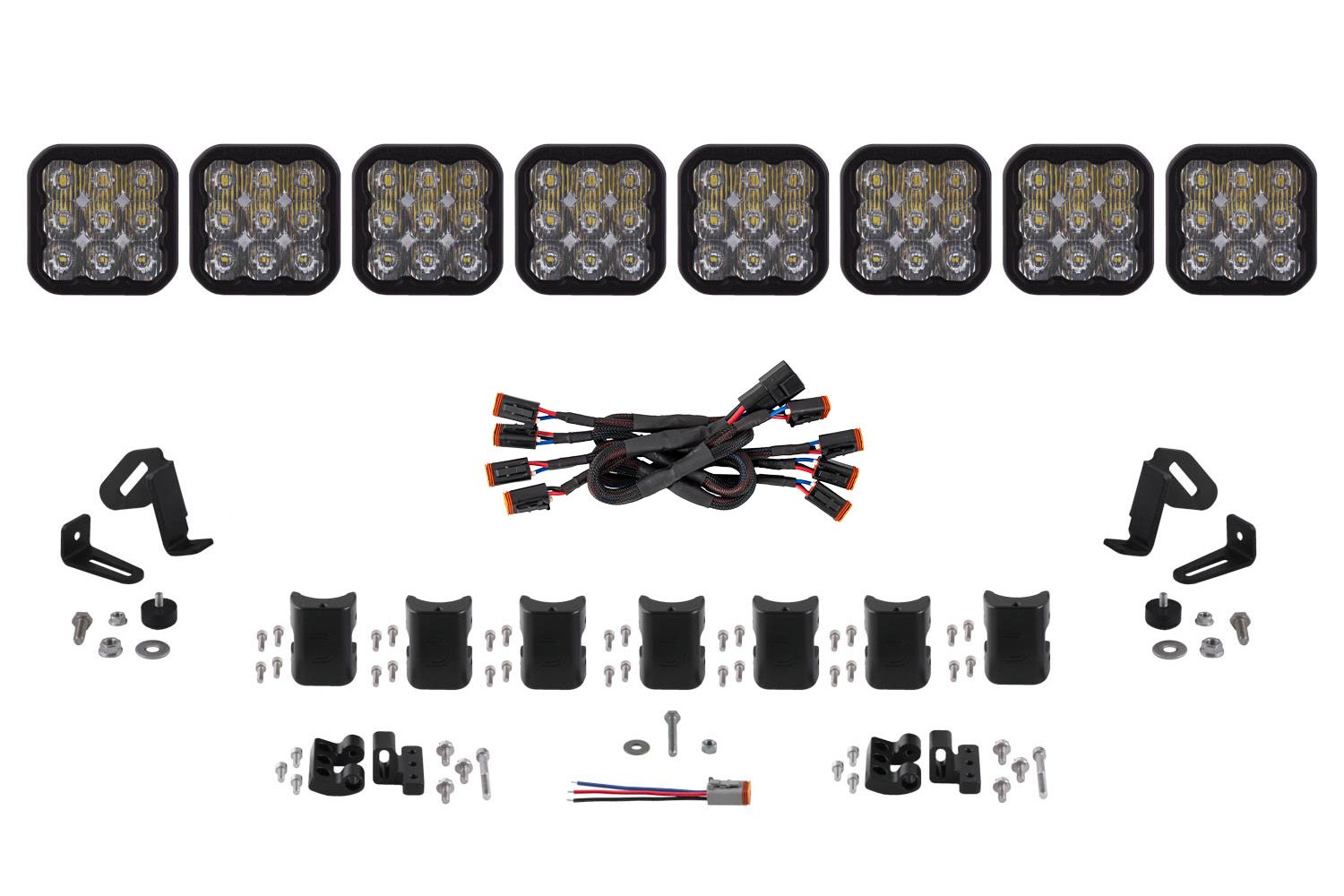 DIODE DYNAMICS | SS5 CrossLink 8-Pod LED Light Bar (One)