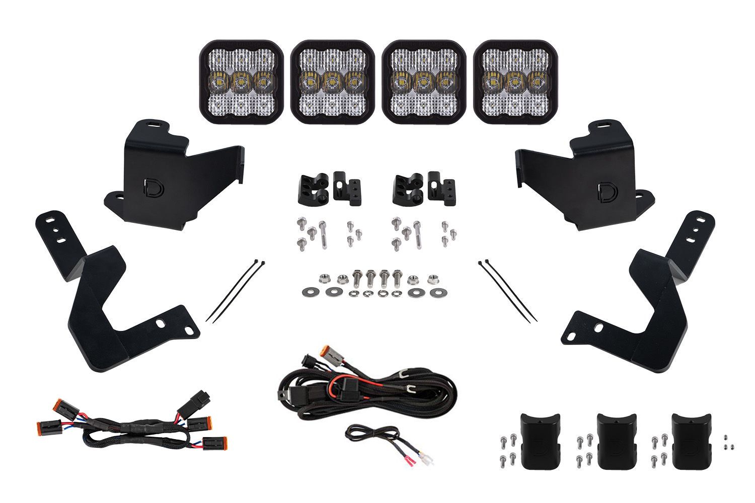 DIODE DYNAMICS | Tundra 3rd Gen 2022-2025 SS5 Grille CrossLink Lightbar Kit