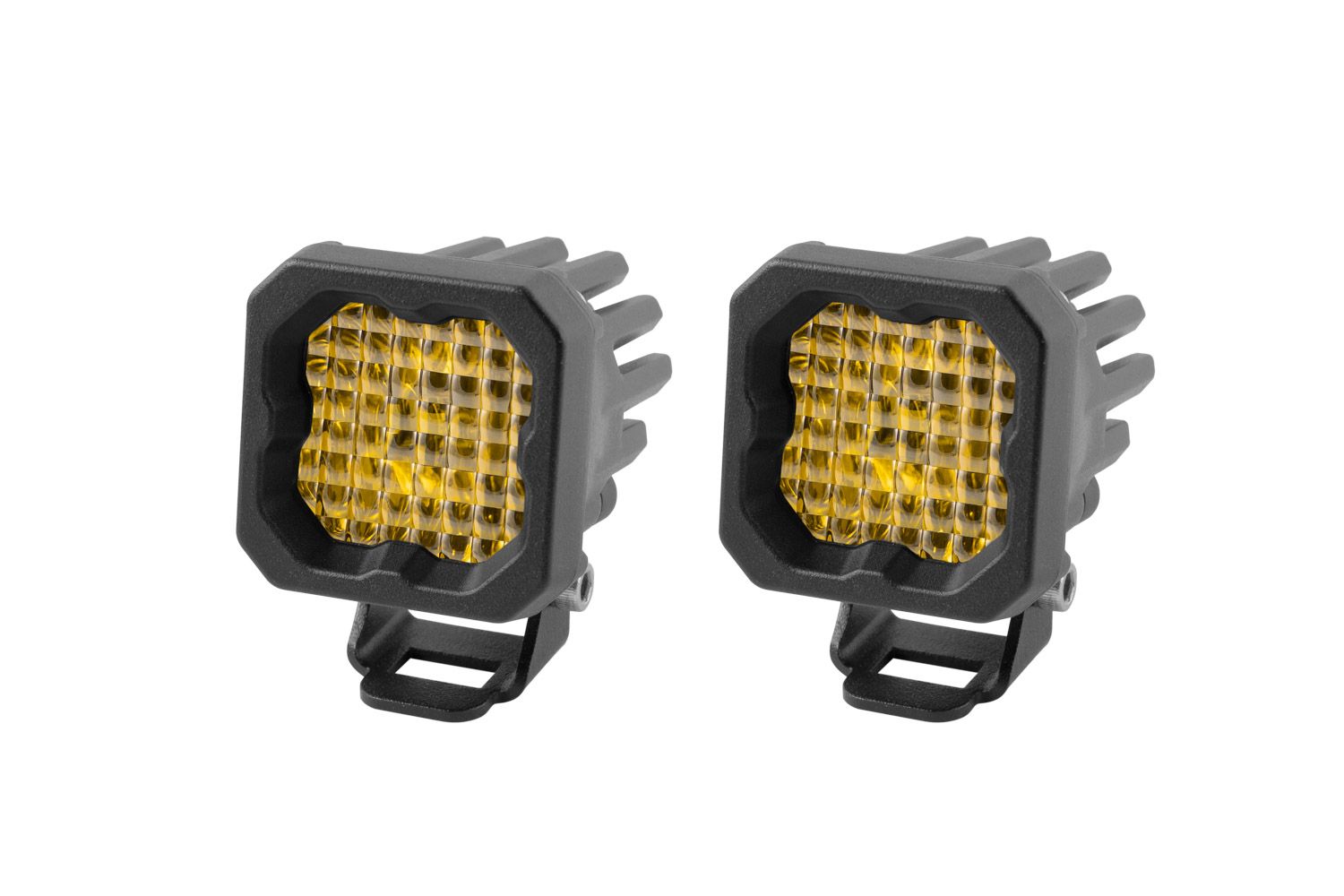 DIODE DYNAMICS | SSC1 Yellow Sport Standard LED Pod (Pair)