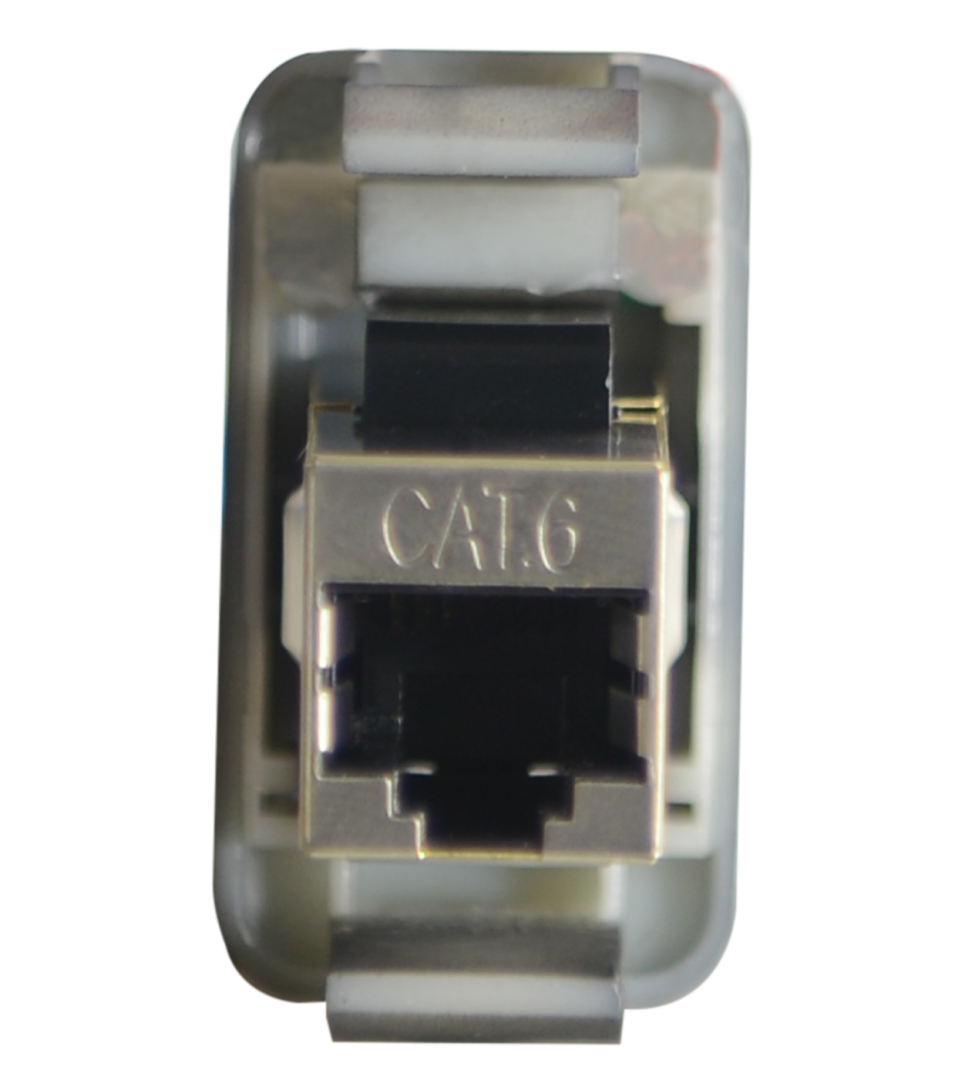 GME RADIOS | RJ45 Pass Through Adaptor Type 10 Red (XRS-RJ45R10)