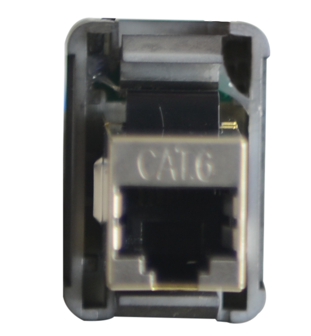GME RADIOS | RJ45 Pass Through Adaptor Type 9 Red (XRS-RJ45R9)