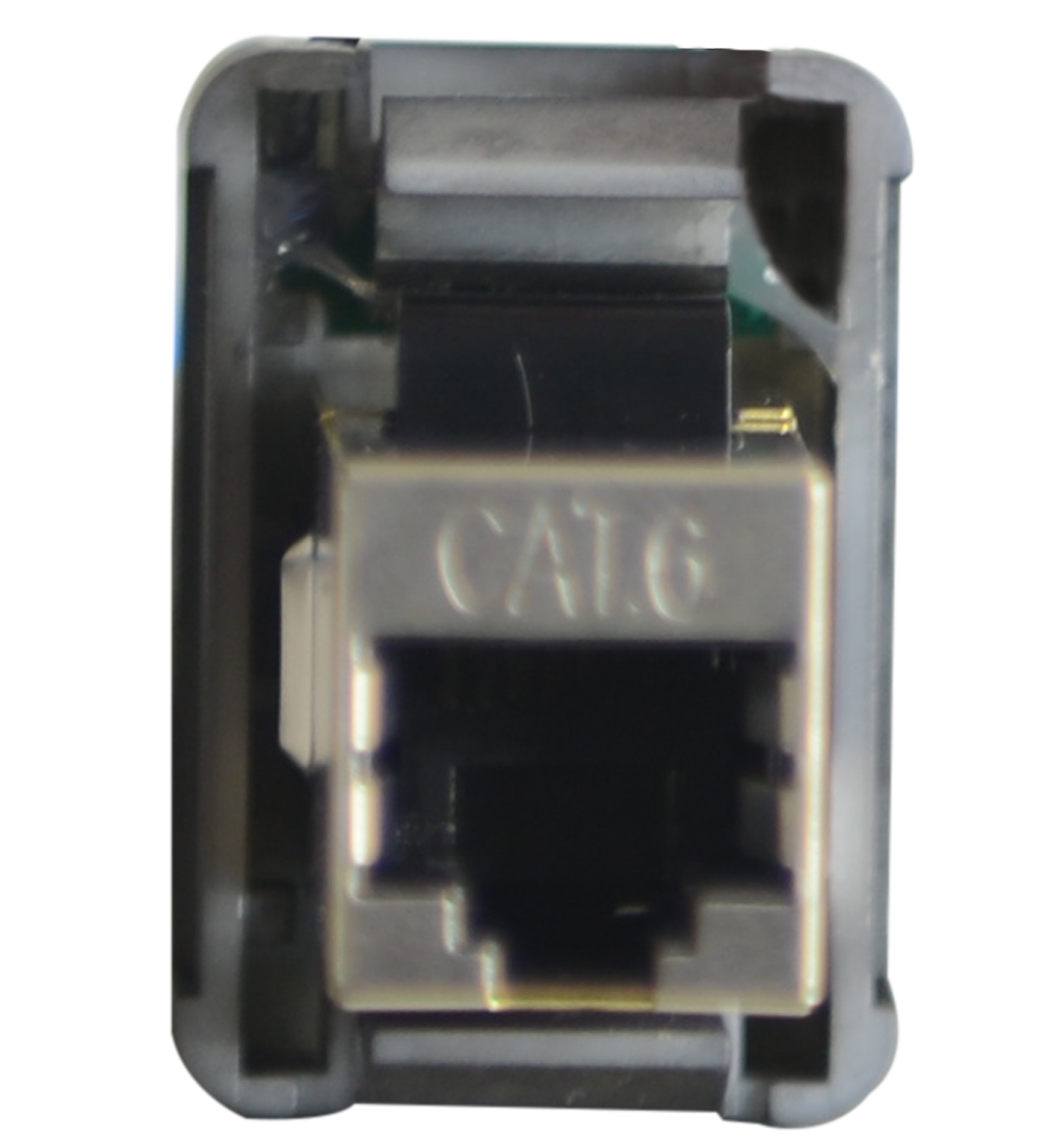 GME RADIOS | RJ45 Pass Through Adaptor Type 9 White (XRS-RJ45W9)