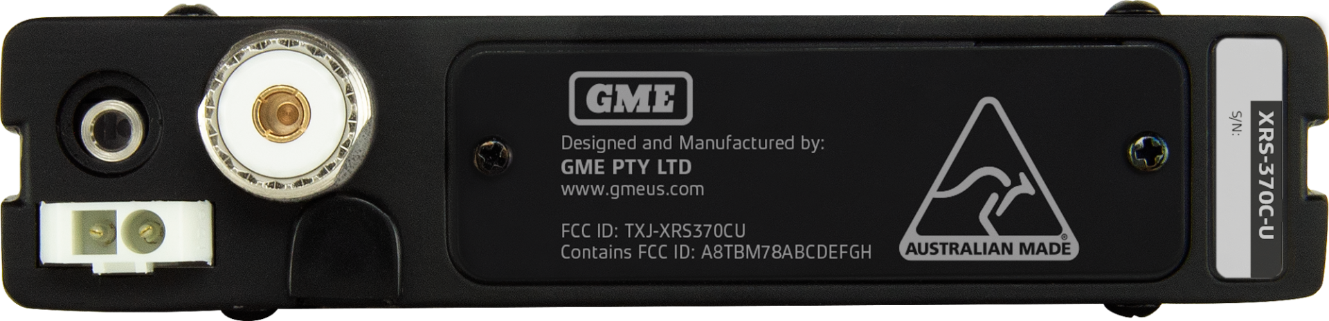 GME RADIOS | XRS Connect Compact GMRS Radio (XRS-370C-U)