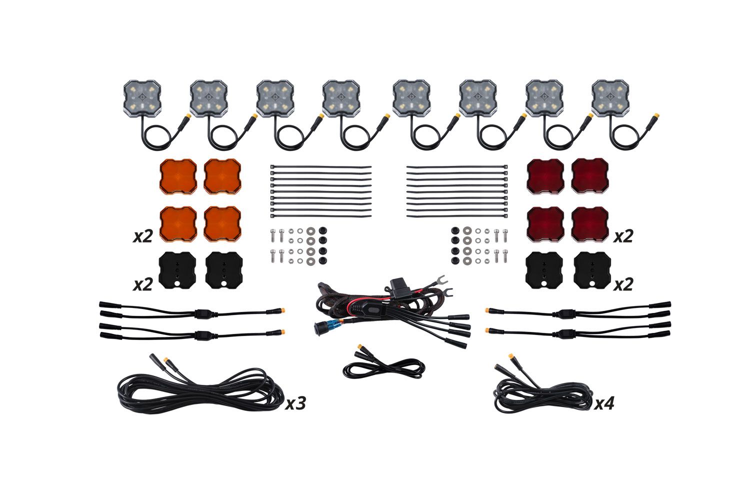 DIODE DYNAMICS | Stage Series LED Rock Light Kit for 2024-2026 Toyota Tacoma