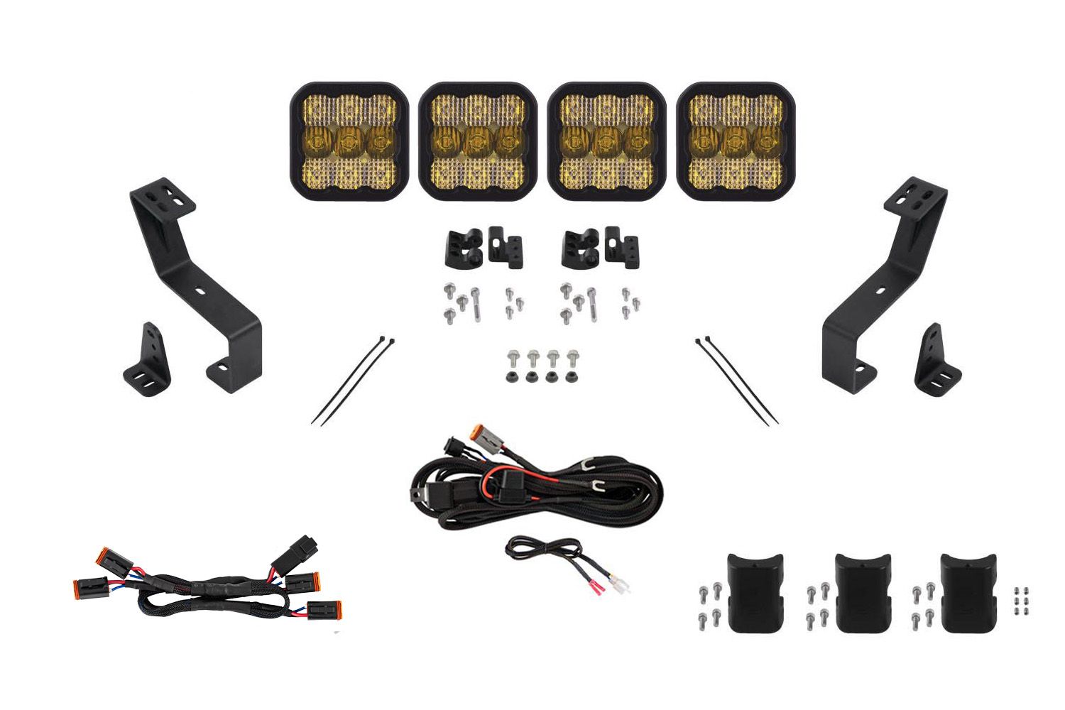 DIODE DYNAMICS | Ram 1500 2019-2024 SS5 Grille CrossLink Lightbar Kit