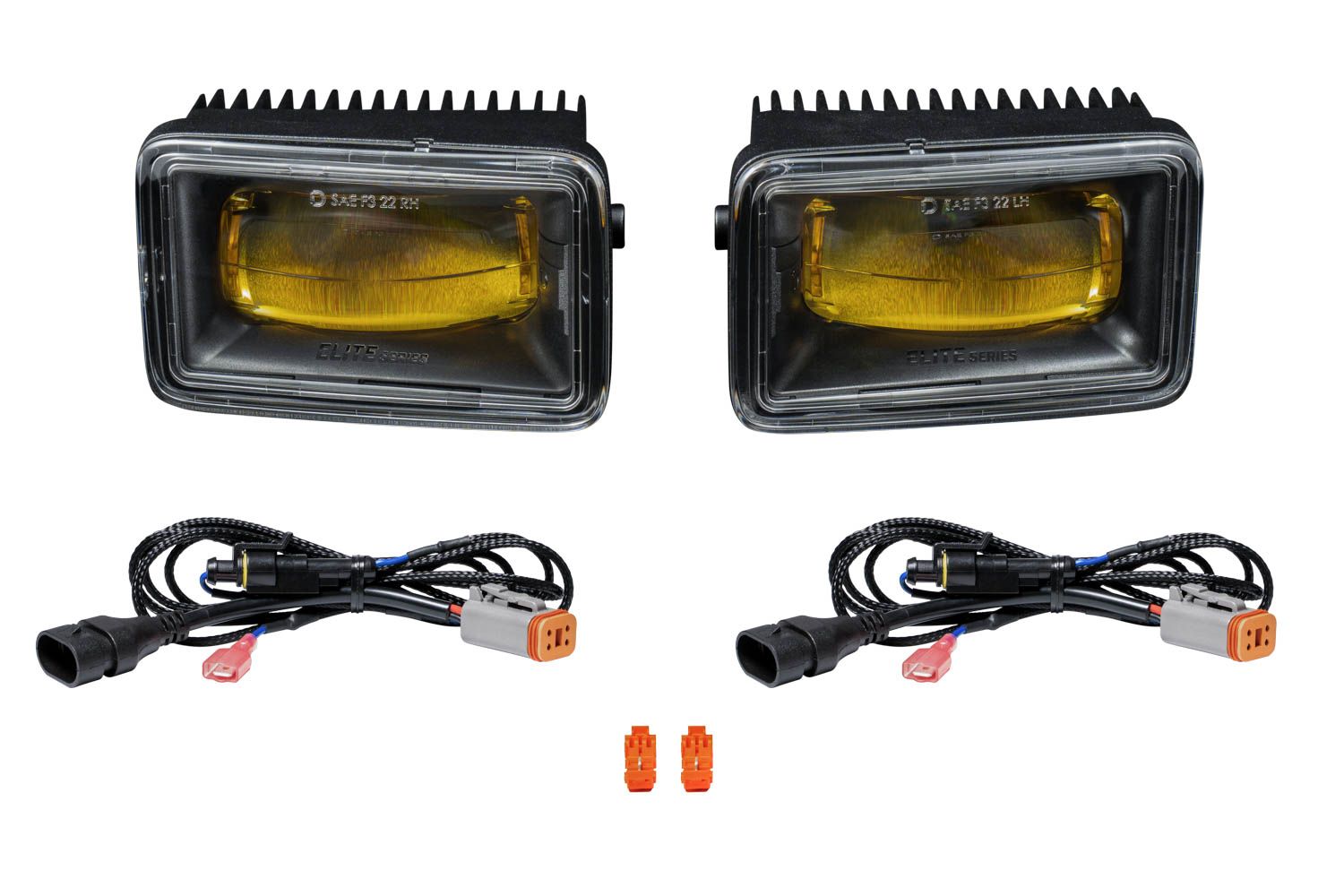 DIODE DYNAMICS | Elite Series Fog Lamps for 2020-2022 Ford Super Duty (w/ Halogen Fog Lights) (Pair)