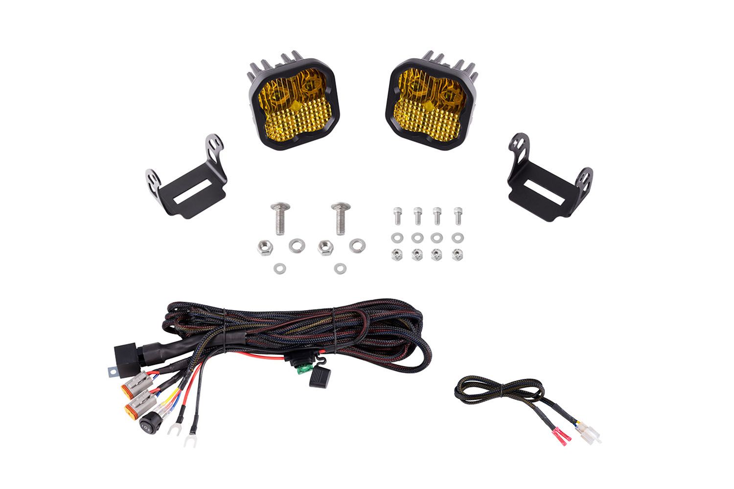 DIODE DYNAMICS | Ford Bronco 2021-2025 Stage Series SS3 Backlit Ditch Light Kit