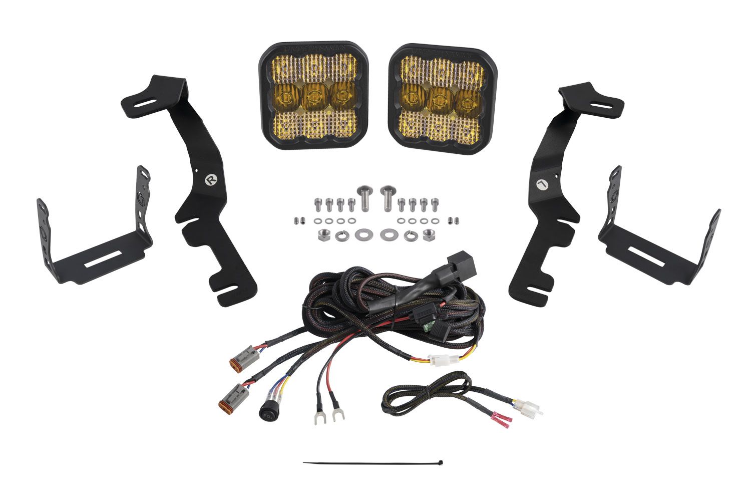 DIODE DYNAMICS | Ram 1500 2019-2024 Stage Series Backlit Ditch Light Kit