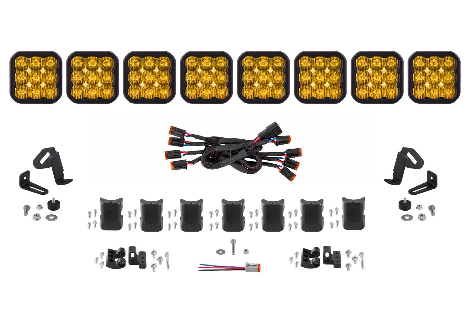 DIODE DYNAMICS | SS5 CrossLink 8-Pod LED Light Bar (One)