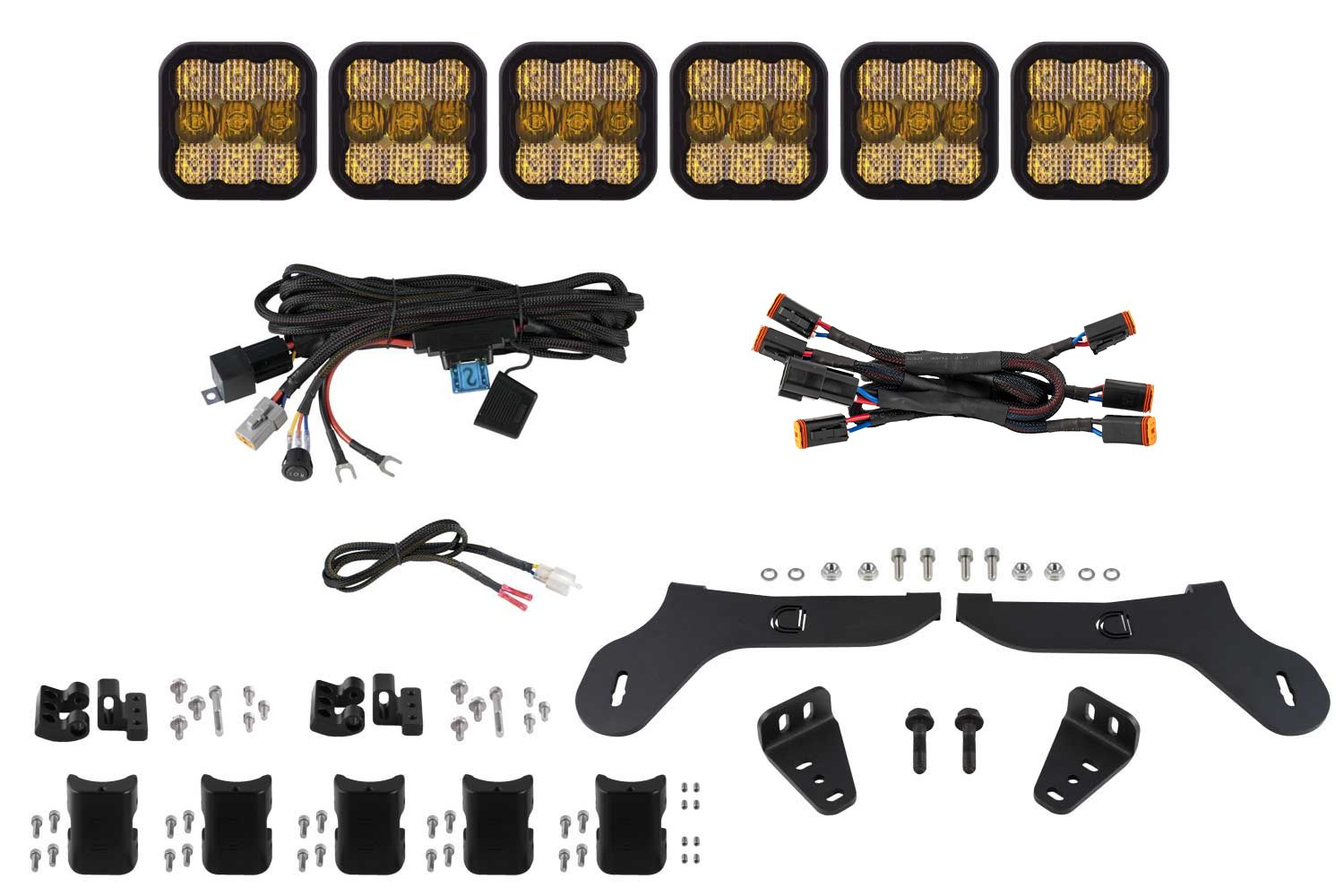 DIODE DYNAMICS | Ford Raptor 2017-2020 SS5 Grille CrossLink Lightbar Kit