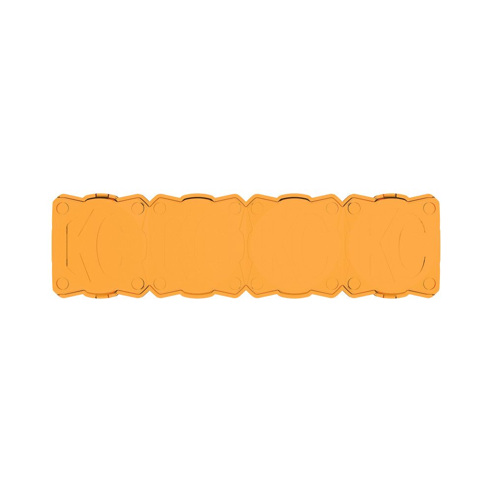 KC HILITES | FLEX ERA LED Light Bar 10 Light Shield Amber (5333)