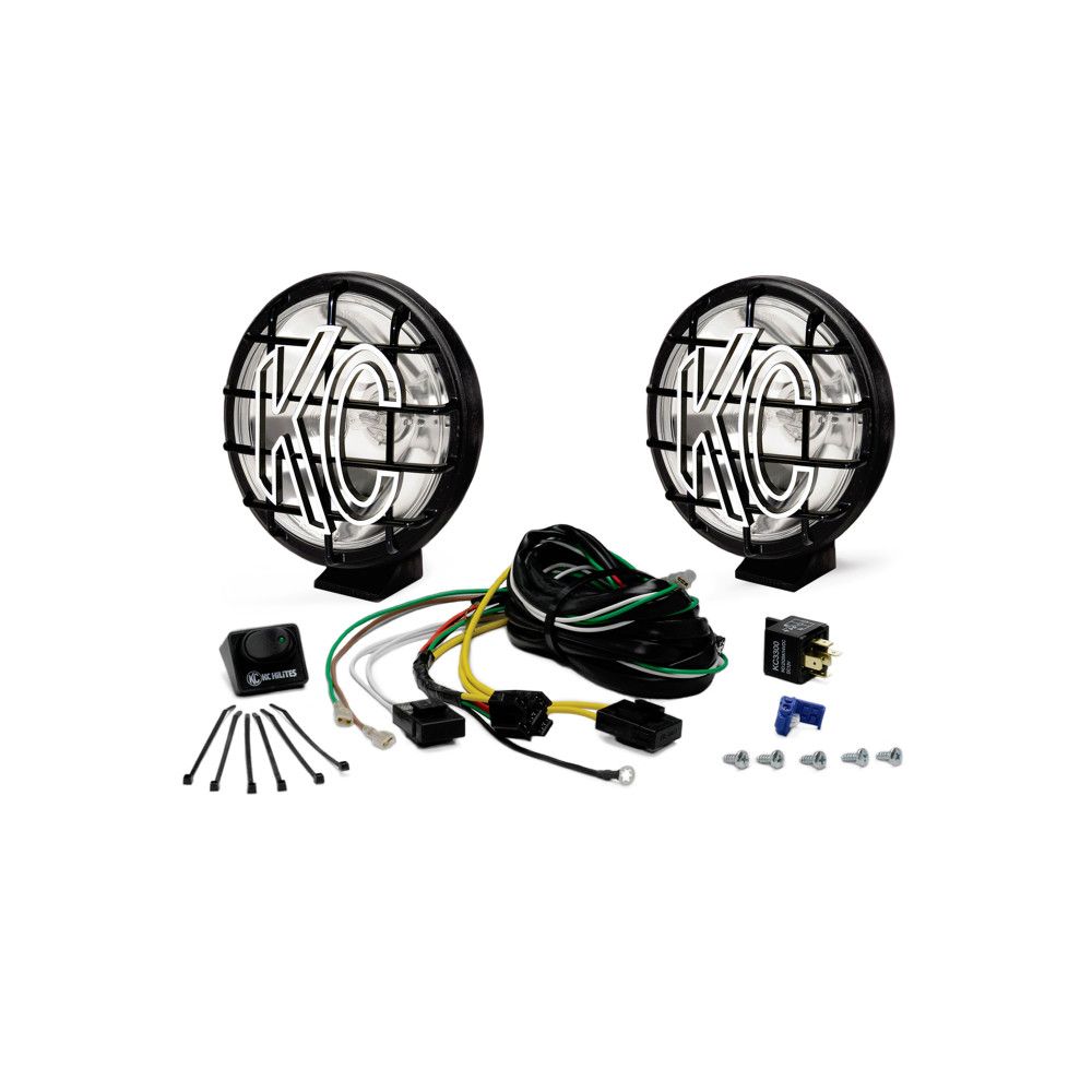 KC HILITES | 5" Apollo Pro Halogen Pair Pack System (0450)