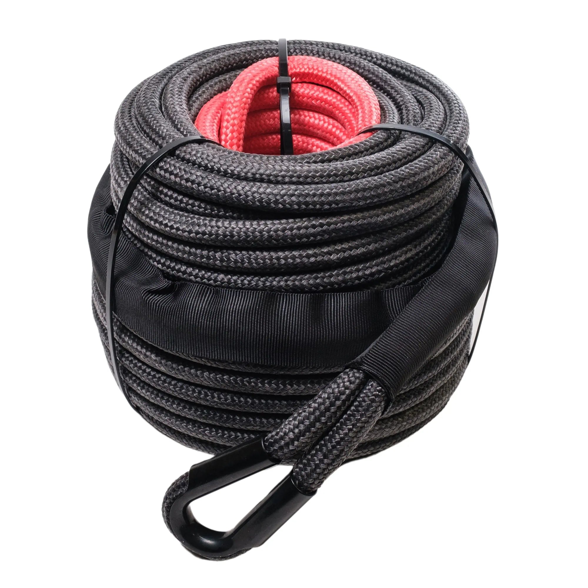 SABER OFFROAD | SaberPro Double Braided Winch Rope  8,000KG  30M (SBR-30WR-BLK)