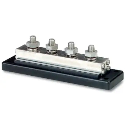 BLUE SEA SYSTEMS | Power Bar 600 Ampere Cable Connector 4 x 3/8" Stud Terminals (53621)
