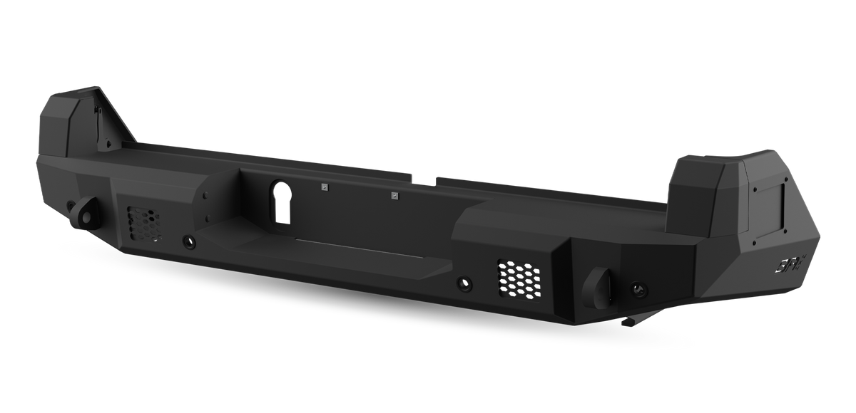 Body Armor TC-2967 Pro Series II rear bumper passenger-side view
