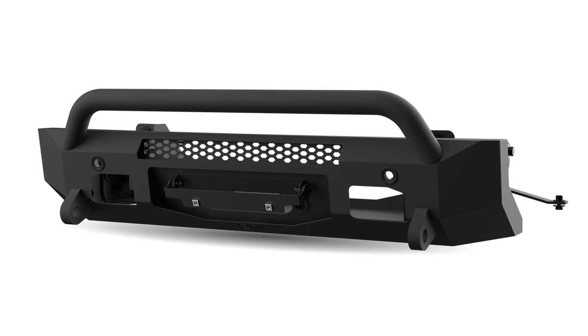 Body Armor TN-19340 Tundra bumper angle view
